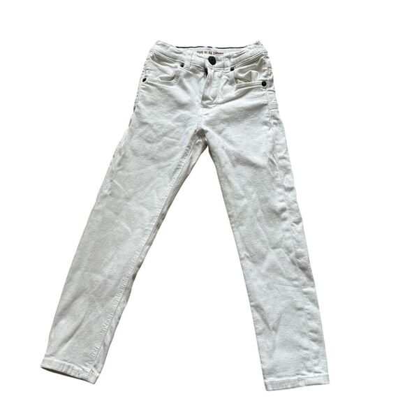 Zara White Jeans The Slim Denim Size 4-5 Toddler Boy - Picture 1 of 4